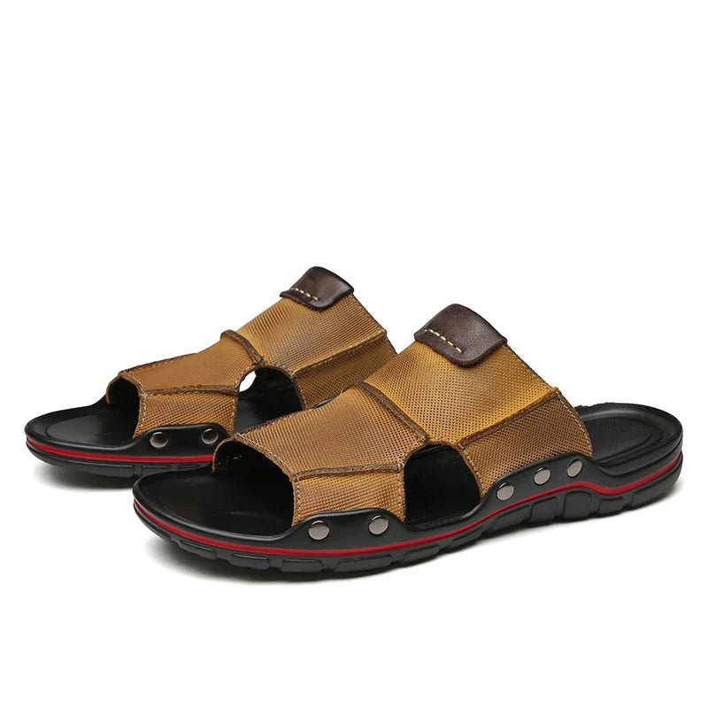 Leren Slippers - 100% Echt Leer, Comfortabel en Duurzaam