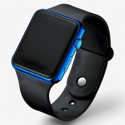 Digitaal LED horloge met siliconen band