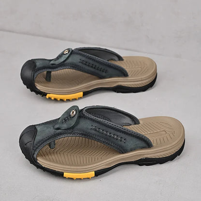 Leren Slippers van Echt Leer voor Dames en Heren
