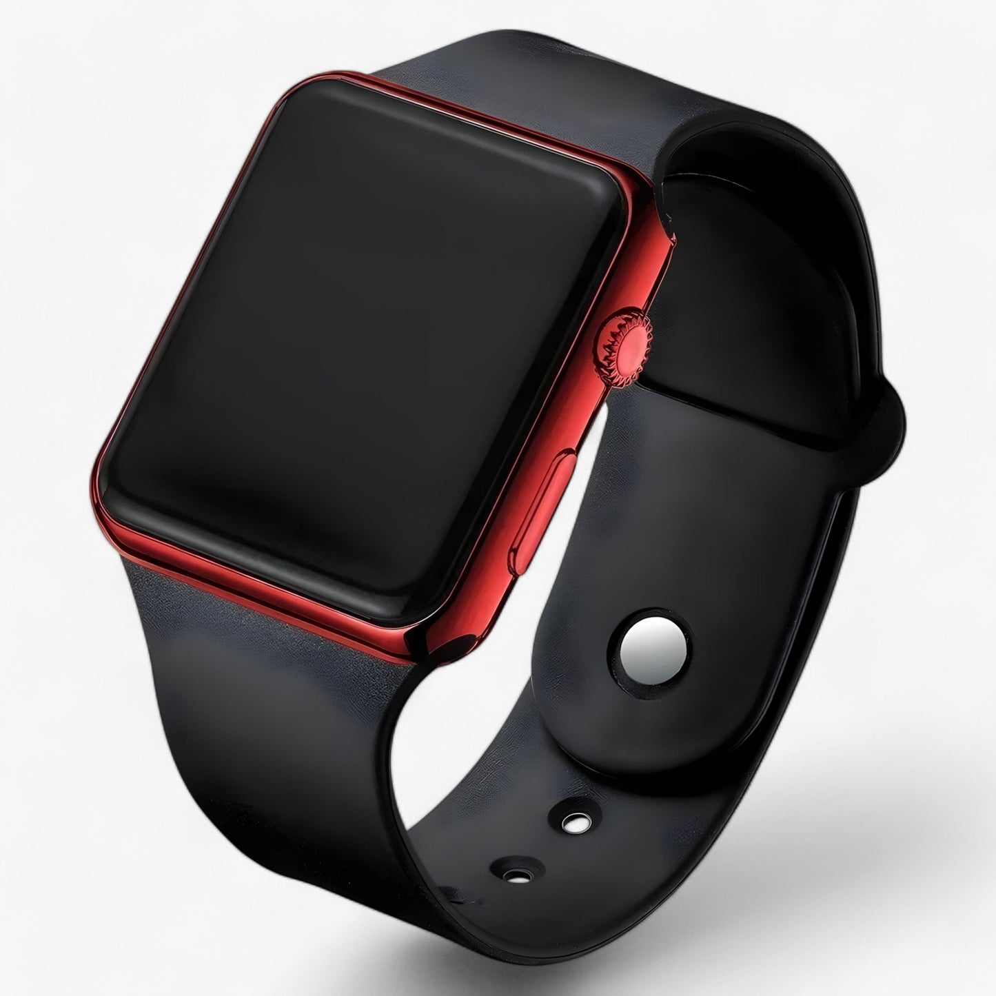 Digitaal LED horloge met siliconen band