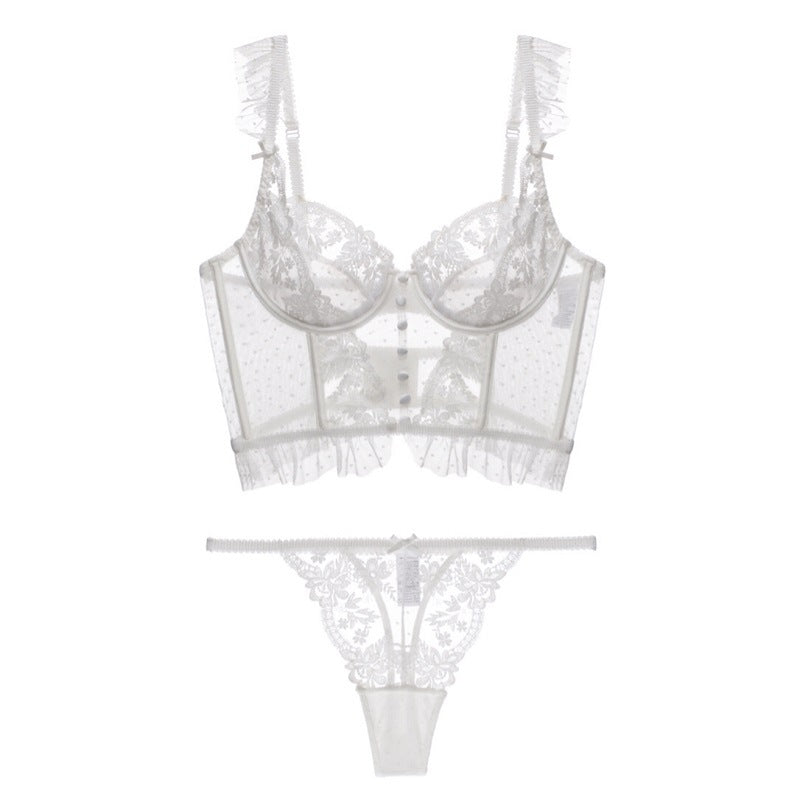 Bh Set - Dames - Luxe PIONA met Kant en Comfortabele Pasvorm