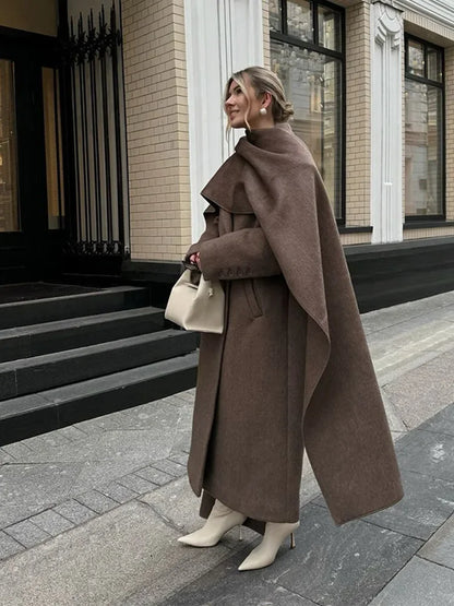 Sjaaljas Dames - Elegante Winterjas met Verfijnd Design