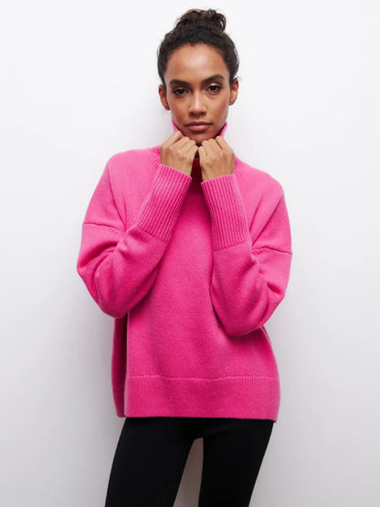 OliviaColtruiPullover - Warmte en Stijl in Oversized Design