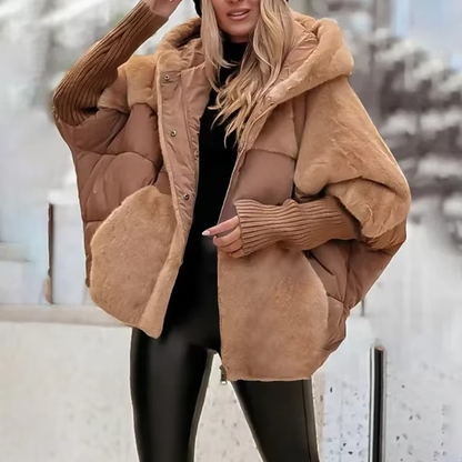 Winterjas Dames – Stijlvolle Warme Jas met Effen Design voor Herfst en Winter