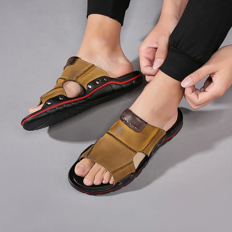 Leren Slippers - 100% Echt Leer, Comfortabel en Duurzaam