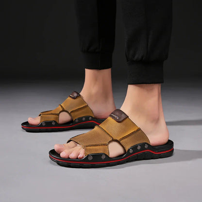 Leren Slippers - 100% Echt Leer, Comfortabel en Duurzaam