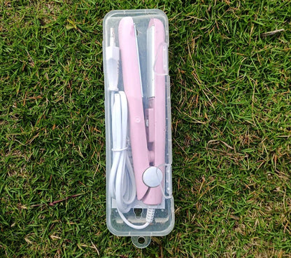 Draagbare Krul- en Steiltang - Keramische Platen, Compact Ontwerp, Voor Alle Haartypes