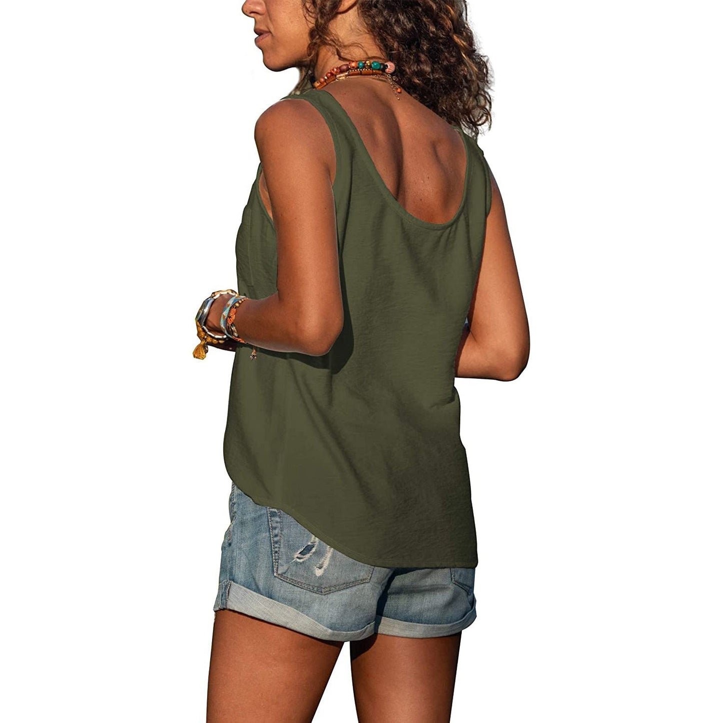 Dames tanktop in Ibiza-stijl, luchtig en vrouwelijk - foto 6