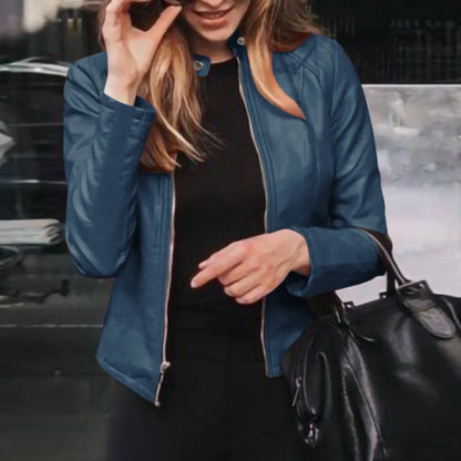 Kunstlederjas - Zwart - Tijdloze Elegantie met Comfort en Stijl