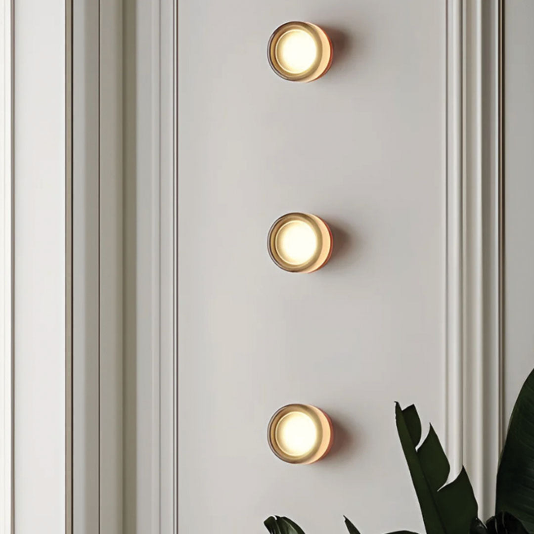 Minimalistische wandlamp met sfeervolle LED verlichting voor woonkamer en hal