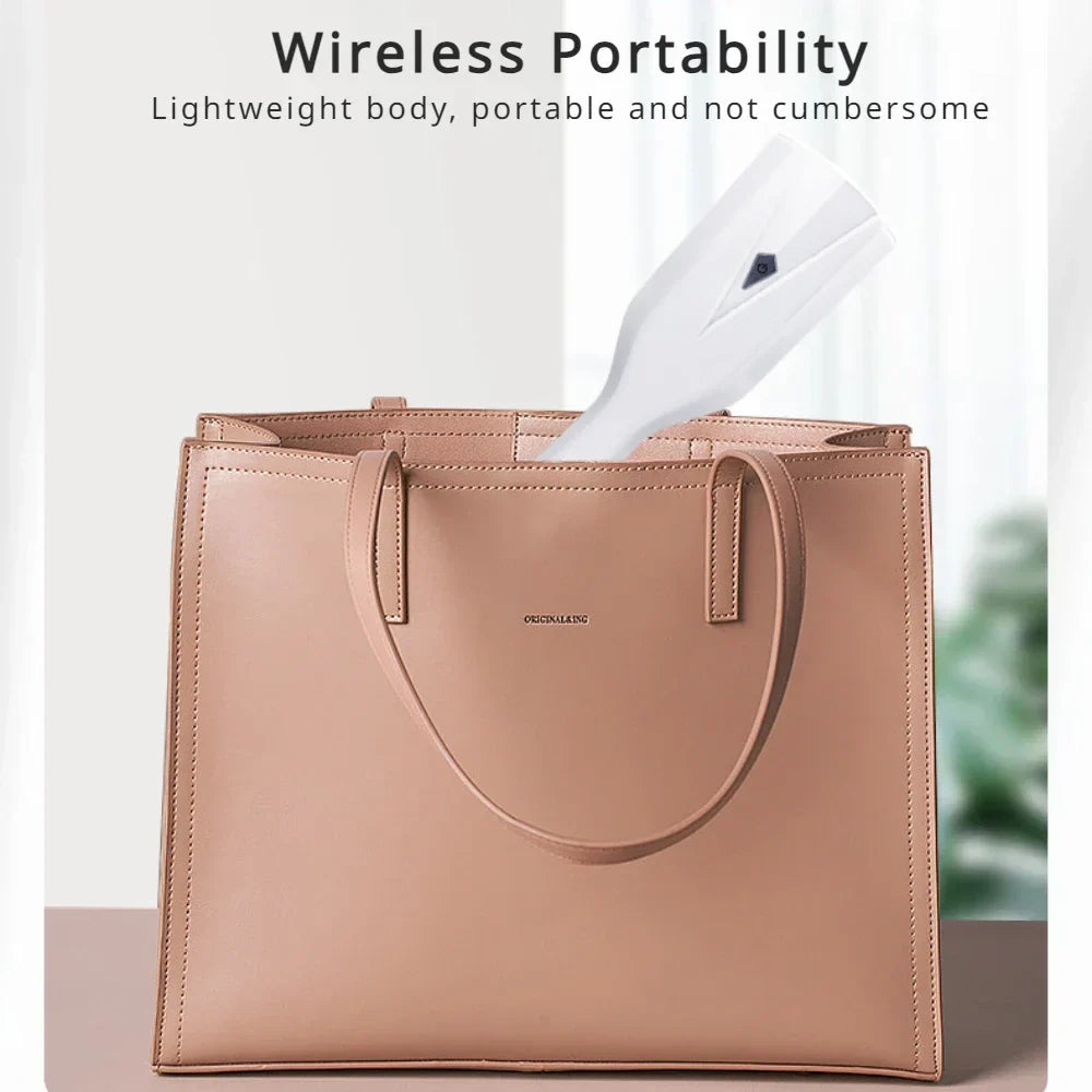 Infrarood LED Massagekam voor Haar- en Hoofdhuidtherapie met Ontspannende Functie