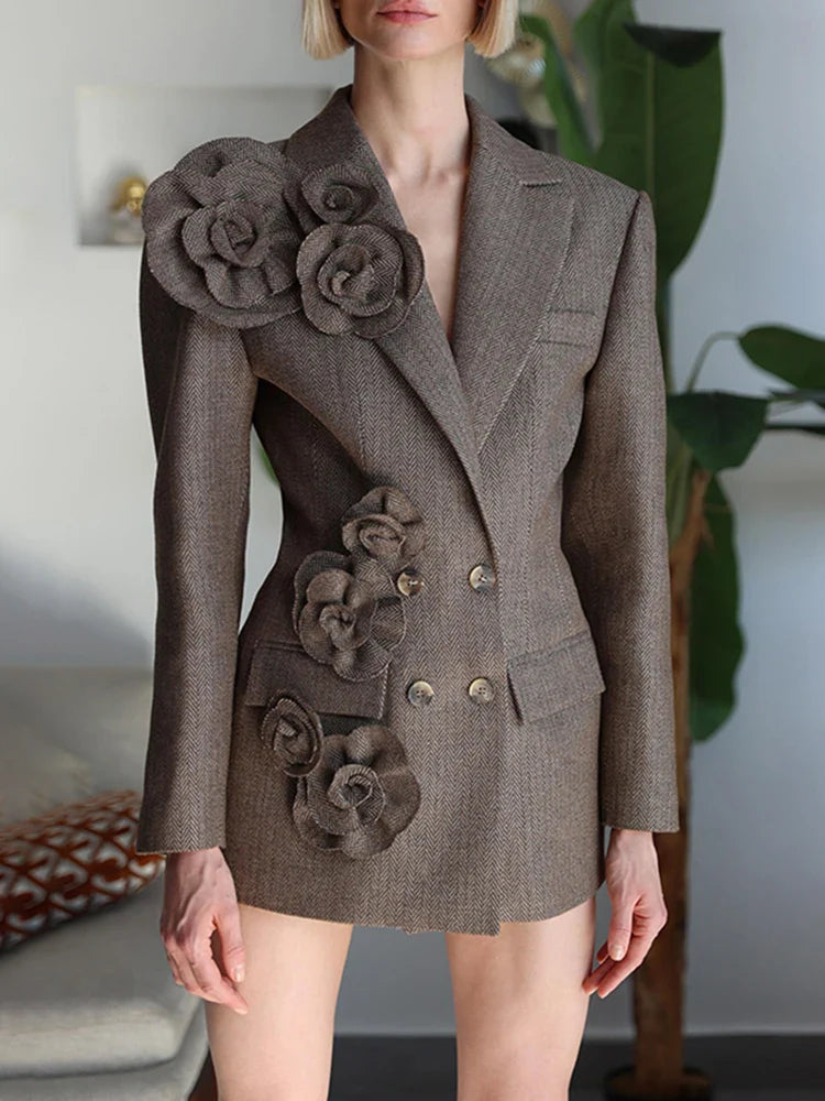 Blazer - Dames - Stijlvolle REVERA Blazer van hoogwaardig materiaal met moderne pasvorm