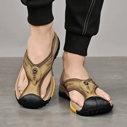 Leren Slippers van Echt Leer voor Dames en Heren