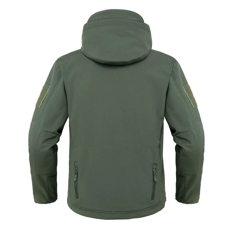 Heren Softshell Regenjack – Winddicht en Ademend voor Outdooractiviteiten