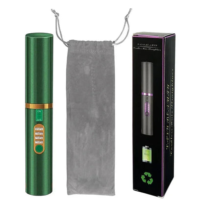 VelvetCurl 2-in-1 Draadloze Haar Tool - Compacte Stijltang en Krultang met USB-opladen