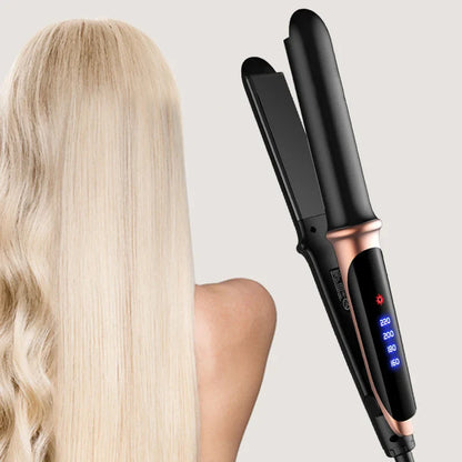 Haarstyler en Krultang - 2-in-1 Keramische Coating voor Glad en Krullend Haar