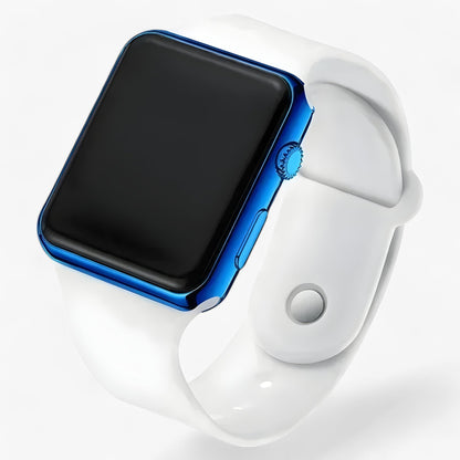 Digitaal LED horloge met siliconen band
