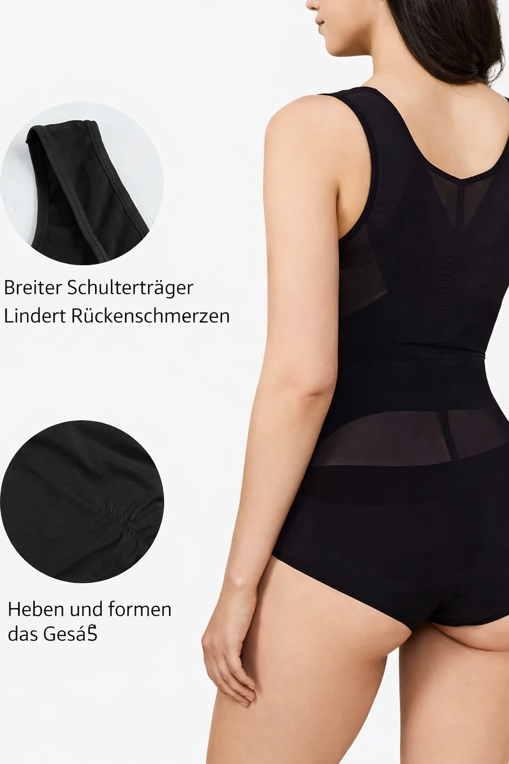 Shapewear Body Naadloos Corrigerend Ondergoed Met U-Vormige Borstlift