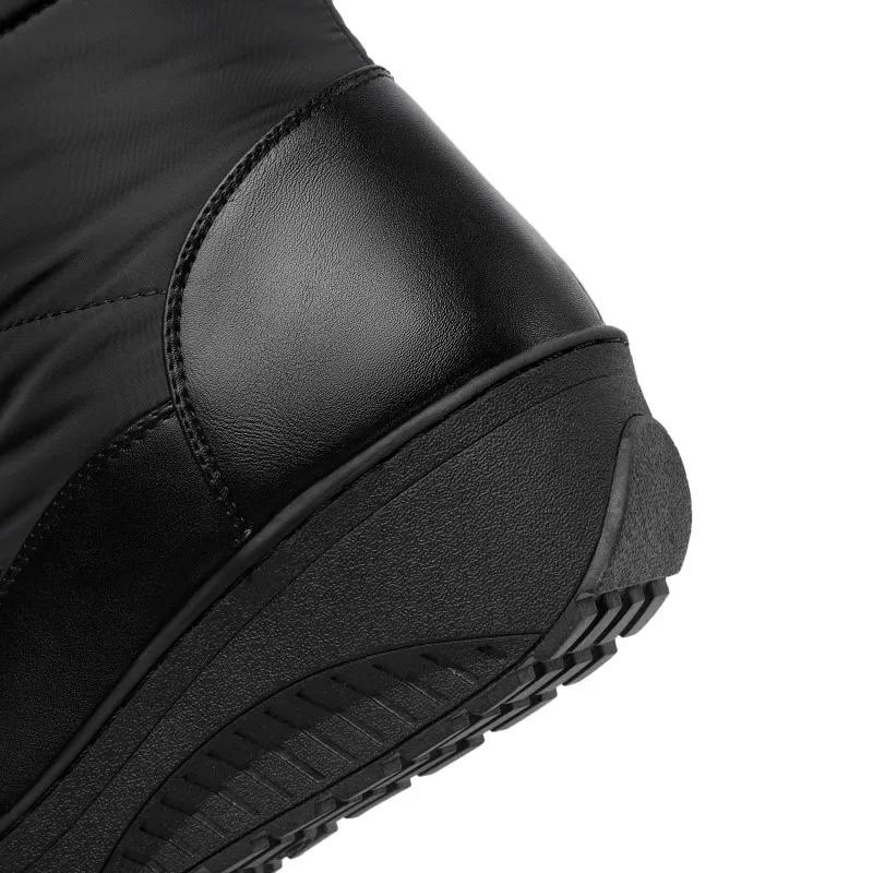 Kniehoge Winterlaarzen met Bontvoering - Warme Dameslaarzen met Antislip Zool