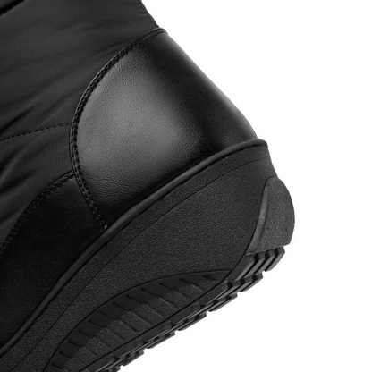 Kniehoge Winterlaarzen met Bontvoering - Warme Dameslaarzen met Antislip Zool
