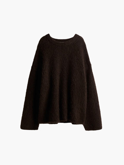 Cozy Pullover - Relaxed Fit - Wijde Mouwen - Perfect voor Herfst en Winter