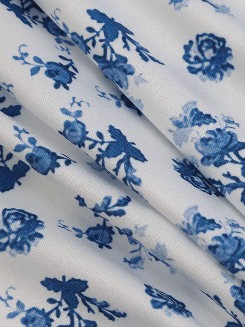Fiona™ Jurk met Bloemenpatroon - Dames  – Elegantie