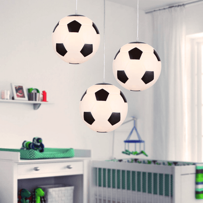 LED plafondlamp voetbalthema voor kinderkamers