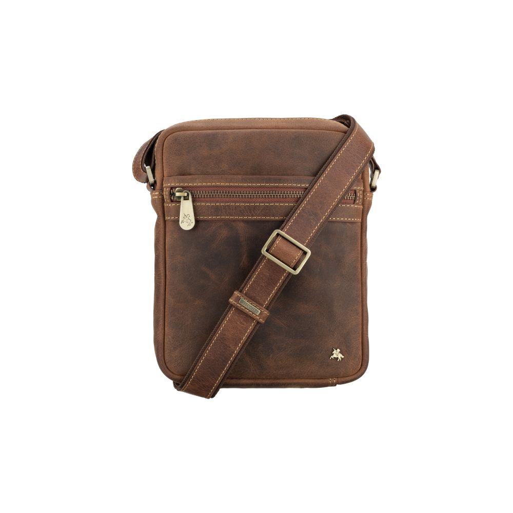 Messenger Bag - Unisex - Stijlvolle Colt Schoudertas van Hoogwaardig Leer met Verstelbare Schouderband