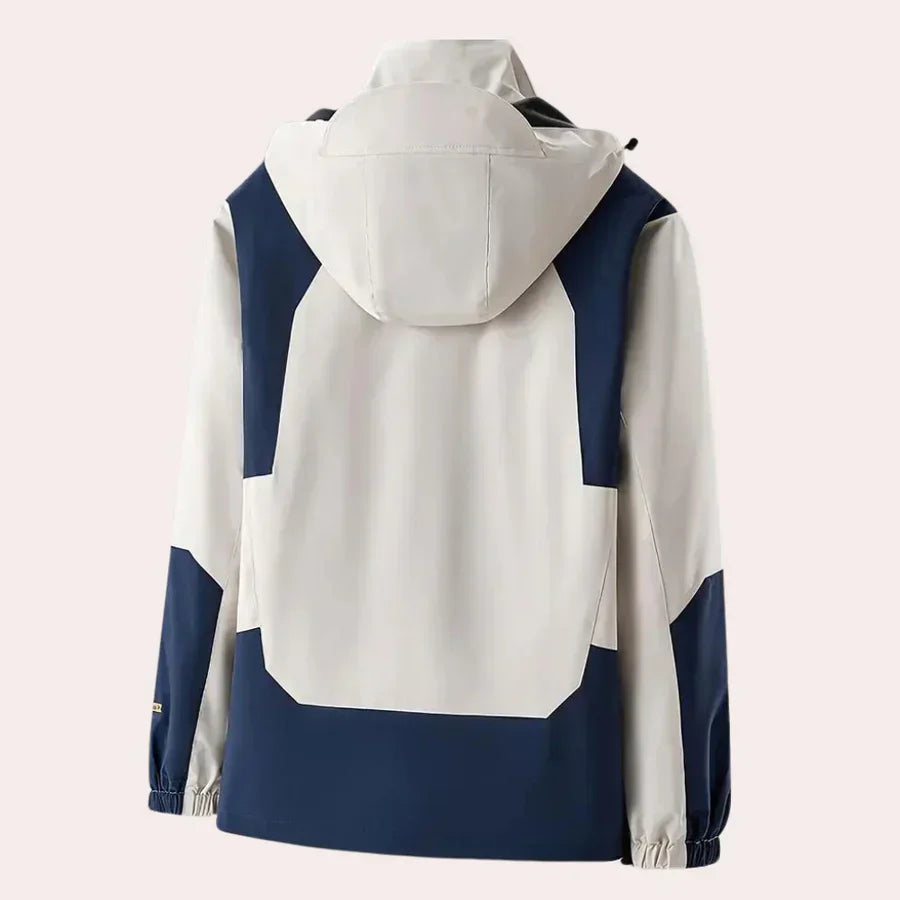 Heren Windbreaker - Met Capuchon - Waterafstotend en Ademend - Tijdloos Design