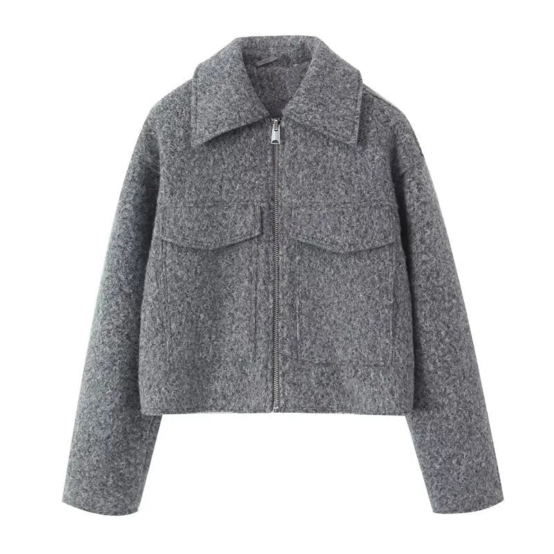 Dames Hamilton Blazer - Tijdloos en Elegant met Luxe Tweed