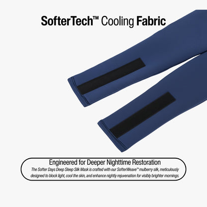 Slaapmasker van zijde lichtblokkerend oogmasker