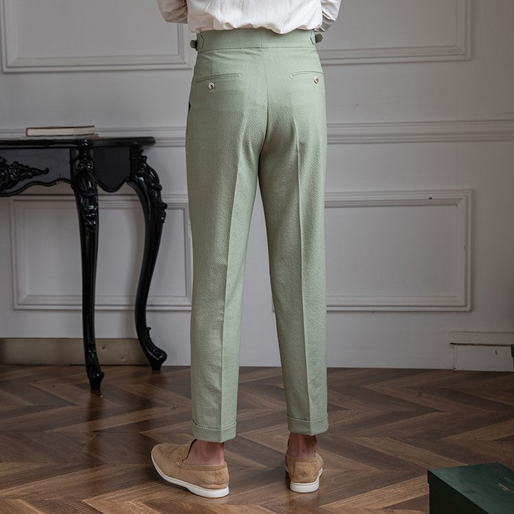 Heren Stofbroek - Modern Design - Zachte Stof - Casual en Elegant