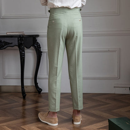 Heren Stofbroek - Modern Design - Zachte Stof - Casual en Elegant