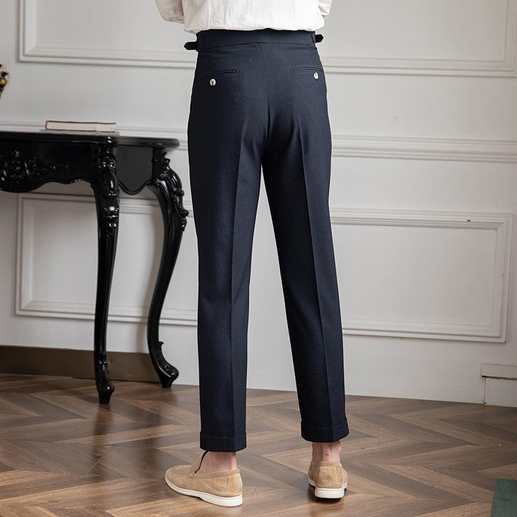 Heren Stofbroek - Modern Design - Zachte Stof - Casual en Elegant