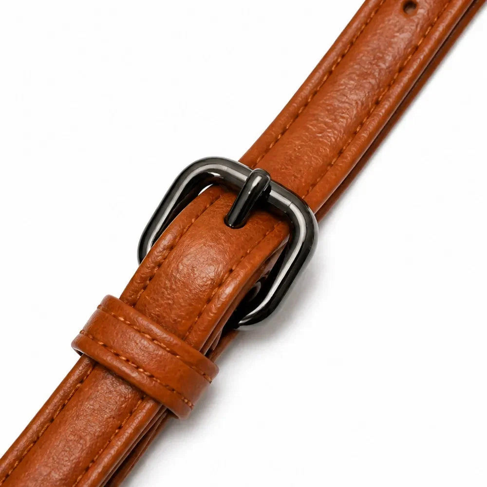 Crossbody tas dames met knipsluiting - detailfoto
