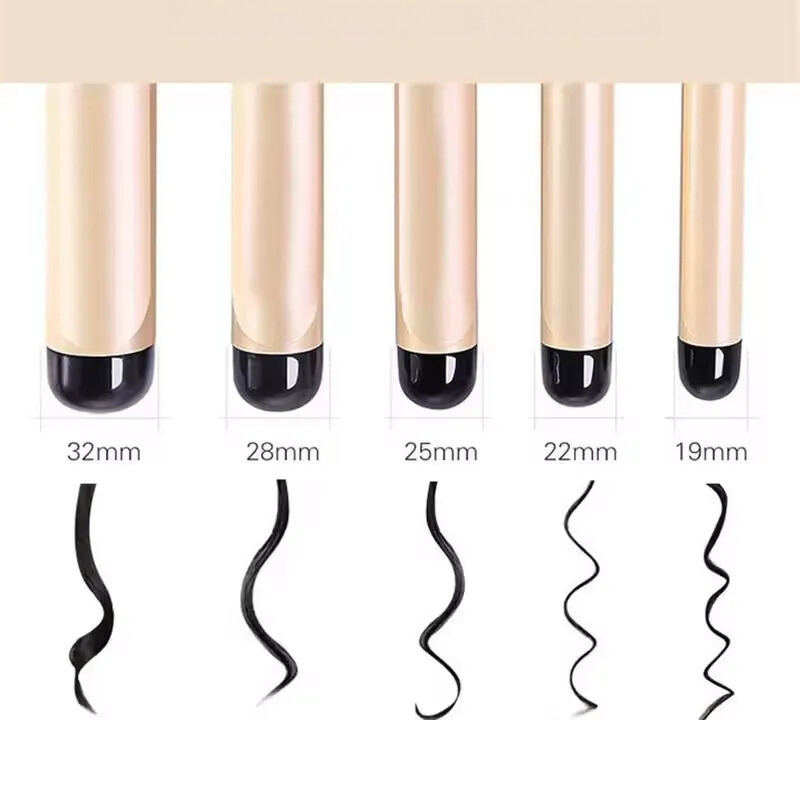 StylePro Multifunctionele Haar Kruller en Rollen - Keramische Krultang met Ionentechnologie