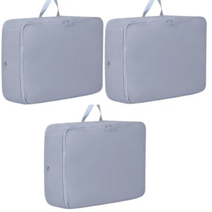 Compressie opbergtas met rits - ruimtebesparend - productfoto