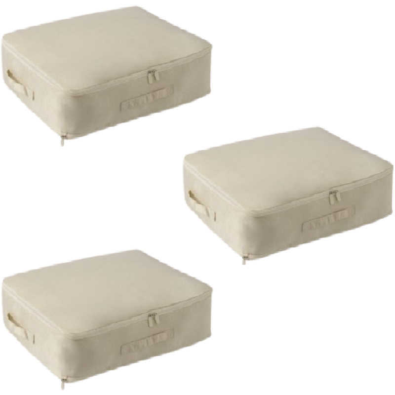 Compressie opbergtas met rits - ruimtebesparend - productfoto