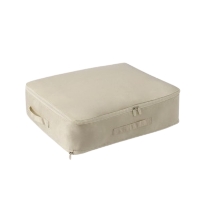 Compressie opbergtas met rits - ruimtebesparend in extra groot 40x30x18cm