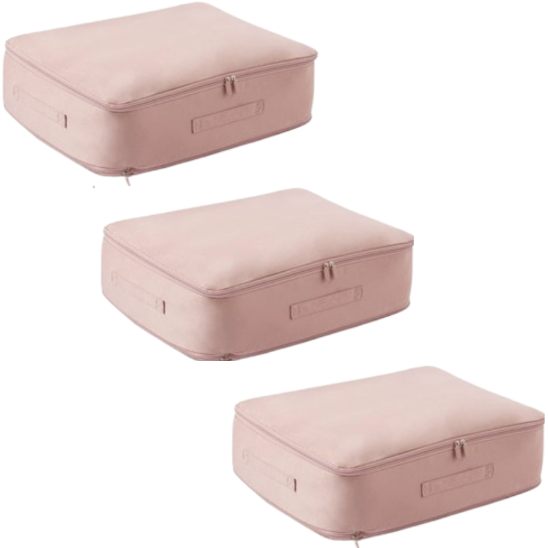 Compressie opbergtas met rits - ruimtebesparend - productfoto