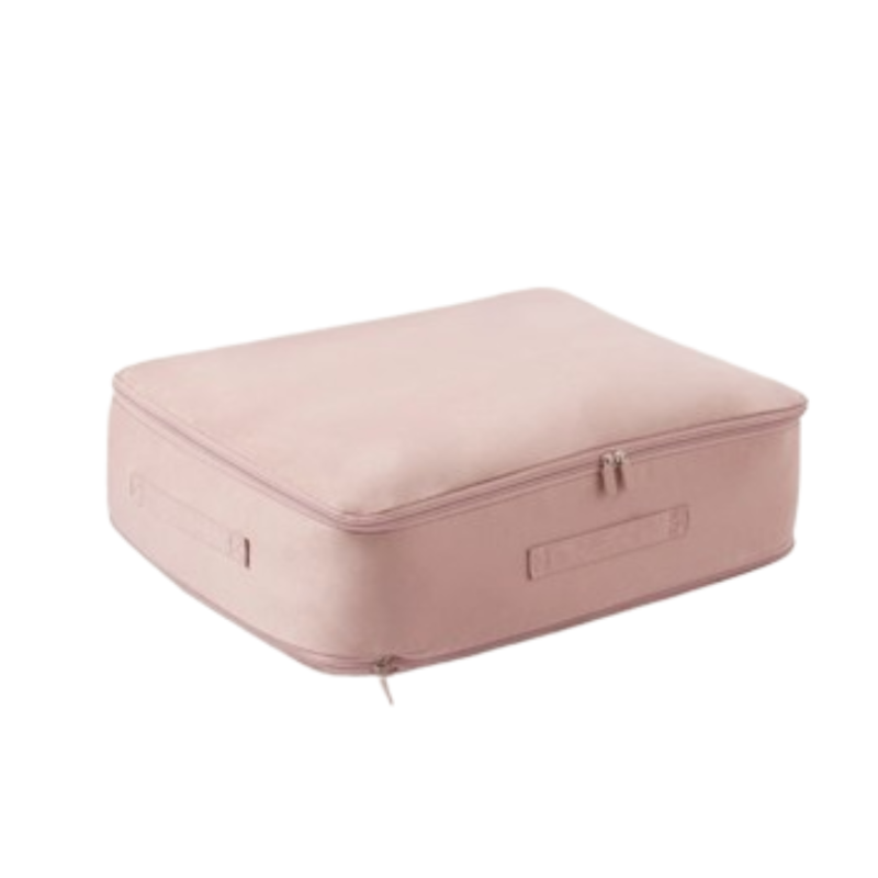 Compressie opbergtas met rits - ruimtebesparend in extra groot 40x30x18cm