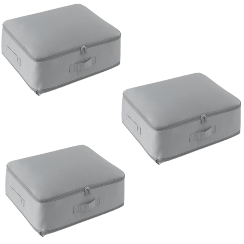 Compressie opbergtas met rits - ruimtebesparend - productfoto