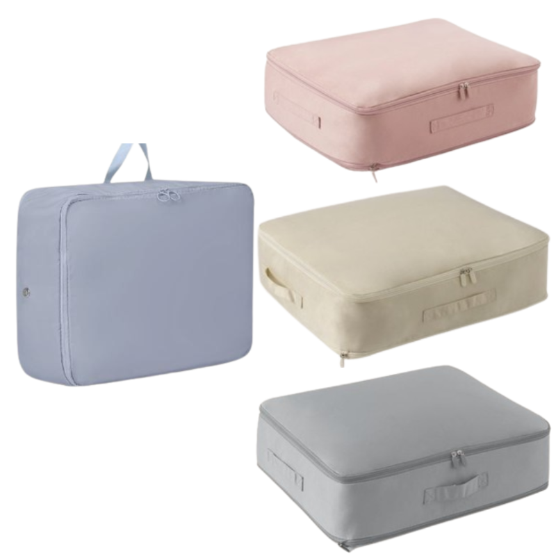 Compressie opbergtas met rits - ruimtebesparend - productfoto