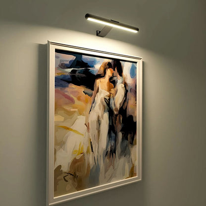 ArtGlow LED wandlamp draadloos dimbaar voor kunst en foto’s