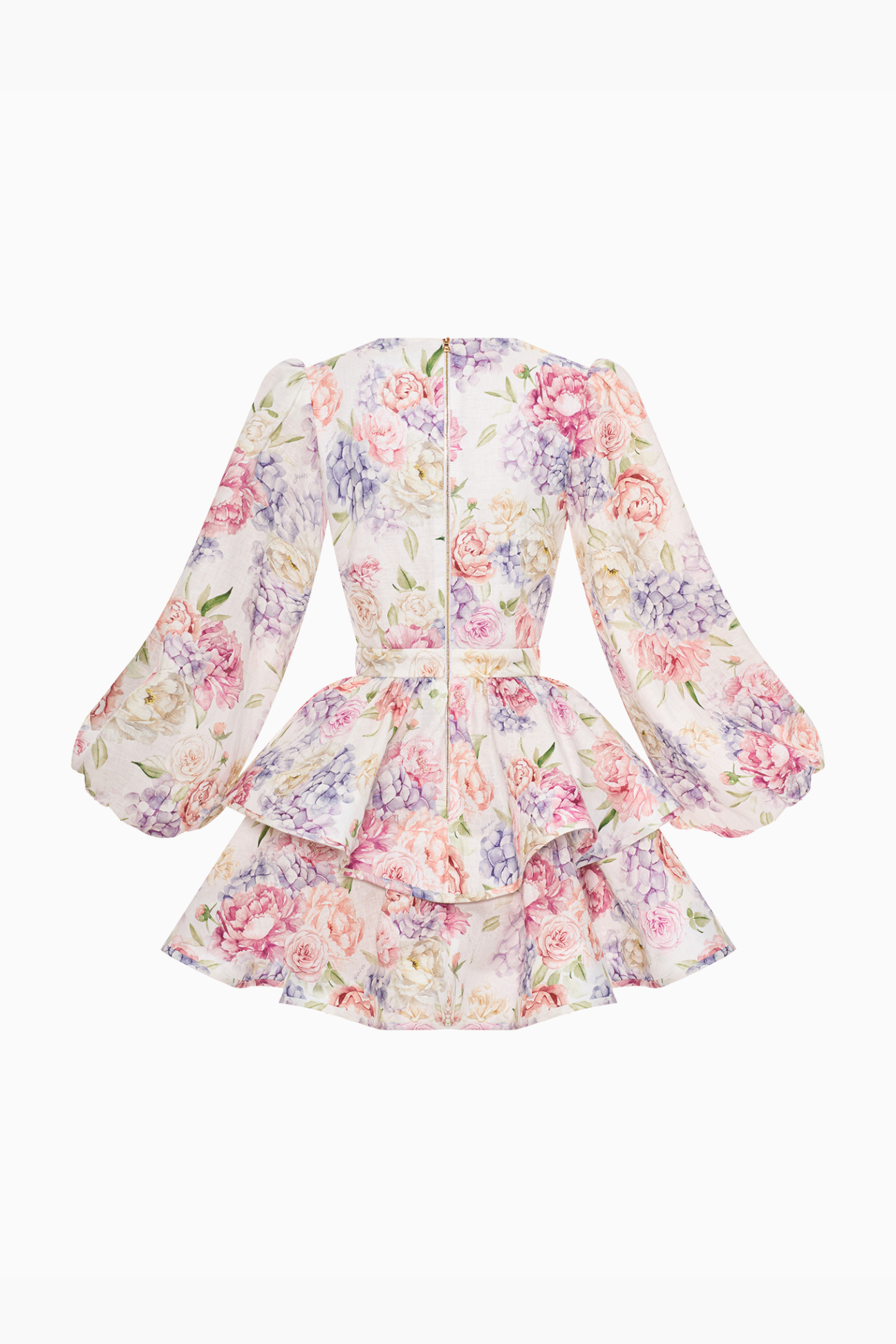 Damesjurk met bloemenprint soepelvallend