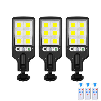 600 Solar LED Buitenlamp met Bewegingssensor en Waterdichte Behuizing