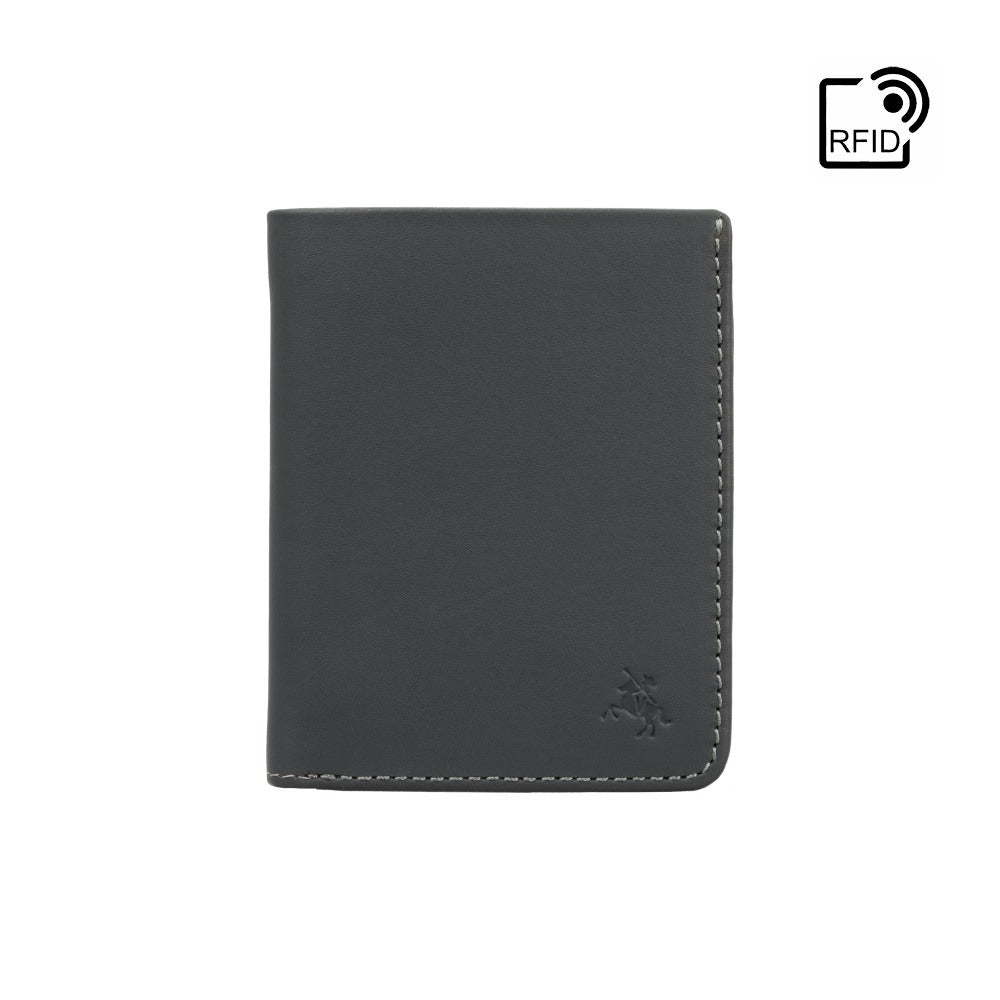 Clipper - Unisex Cash & Card Wallet - Stijlvolle leren portemonnee met RFID-bescherming en compacte pasvorm