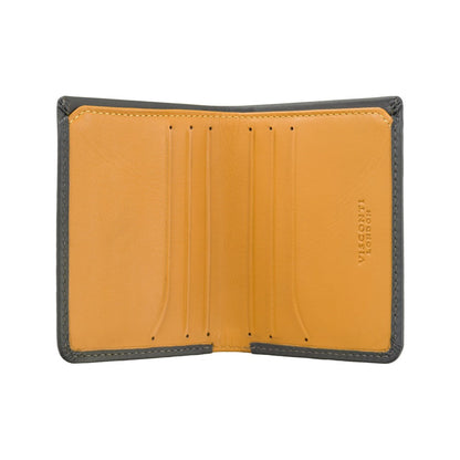 Clipper - Unisex Cash & Card Wallet - Stijlvolle leren portemonnee met RFID-bescherming en compacte pasvorm