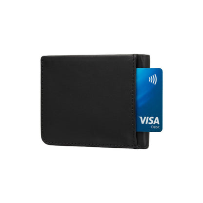 Wallet - Unisex - Stijlvolle Saw Cash & Card Wallet van hoogwaardig leer met slimme indeling voor pasjes en contant geld