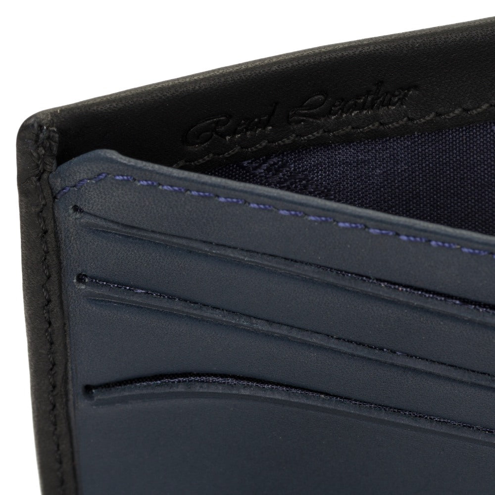 Wallet - Unisex - Stijlvolle Saw Cash & Card Wallet van hoogwaardig leer met slimme indeling voor pasjes en contant geld